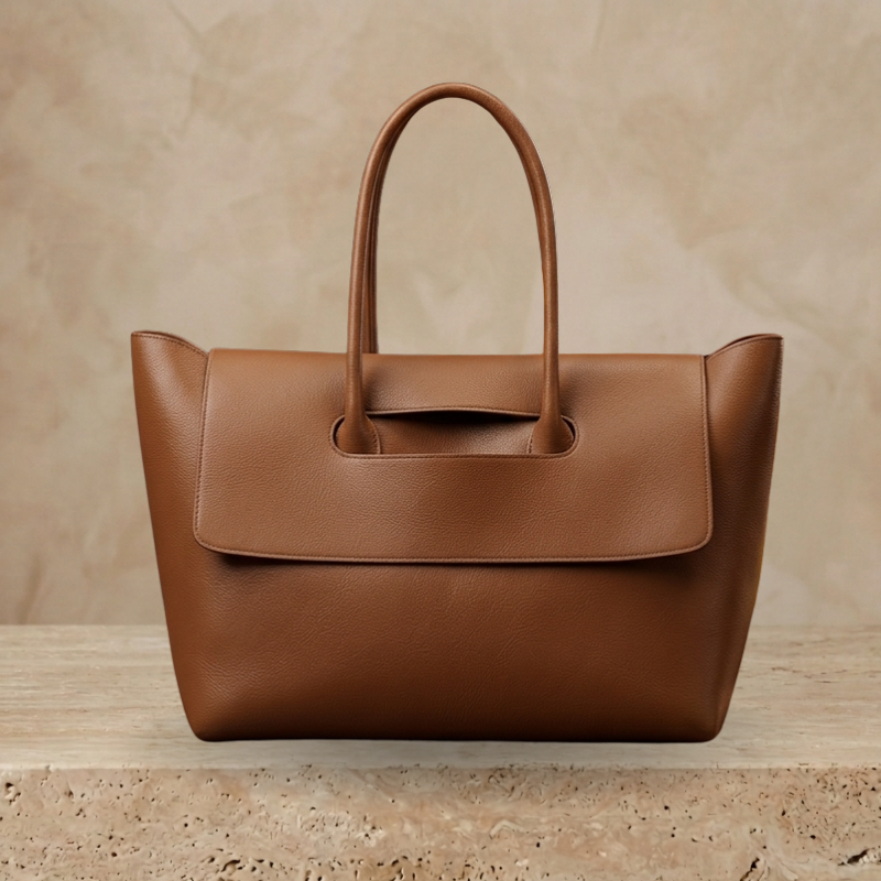 Shoulder Bag, Premium Tan Vegan ladies handbag (ZTS-CR-066)