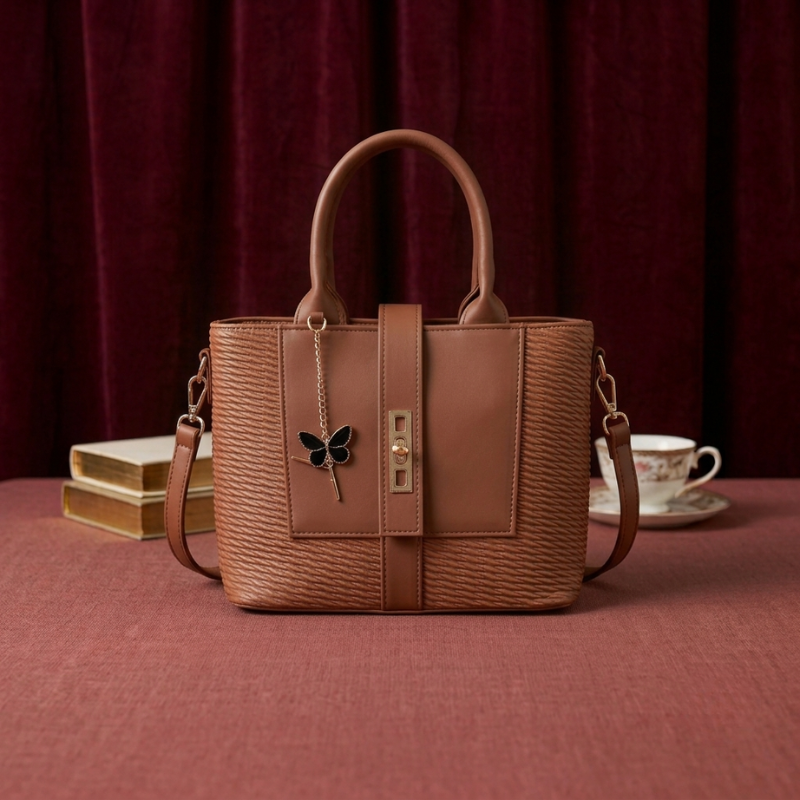 Handbag for Women – Elegant Lilac & Pink Tote ZTS-CR-171