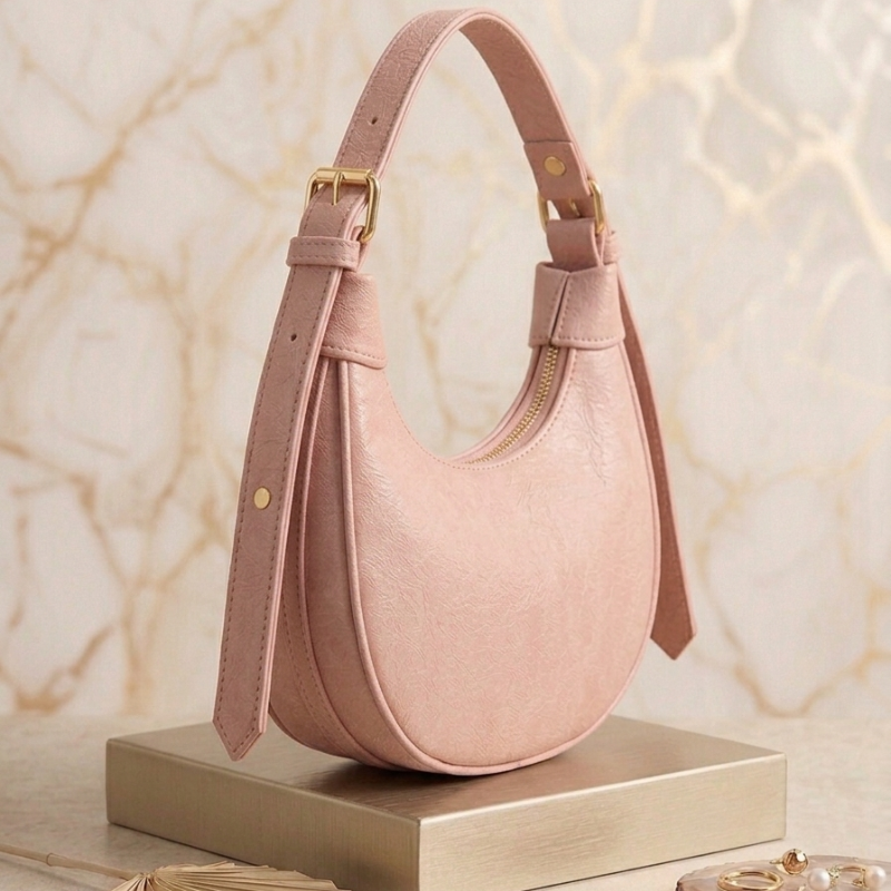 Trendy Semi-Circle Crossbody Bag - Premium Quality ZTS-CR-169