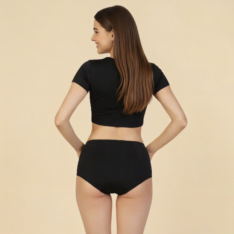 Low-Waist Triple-Layered Period Panty with Pocket