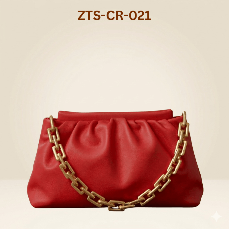 Crossbody Bag with gold chain perimium design  ZTS-CR-021