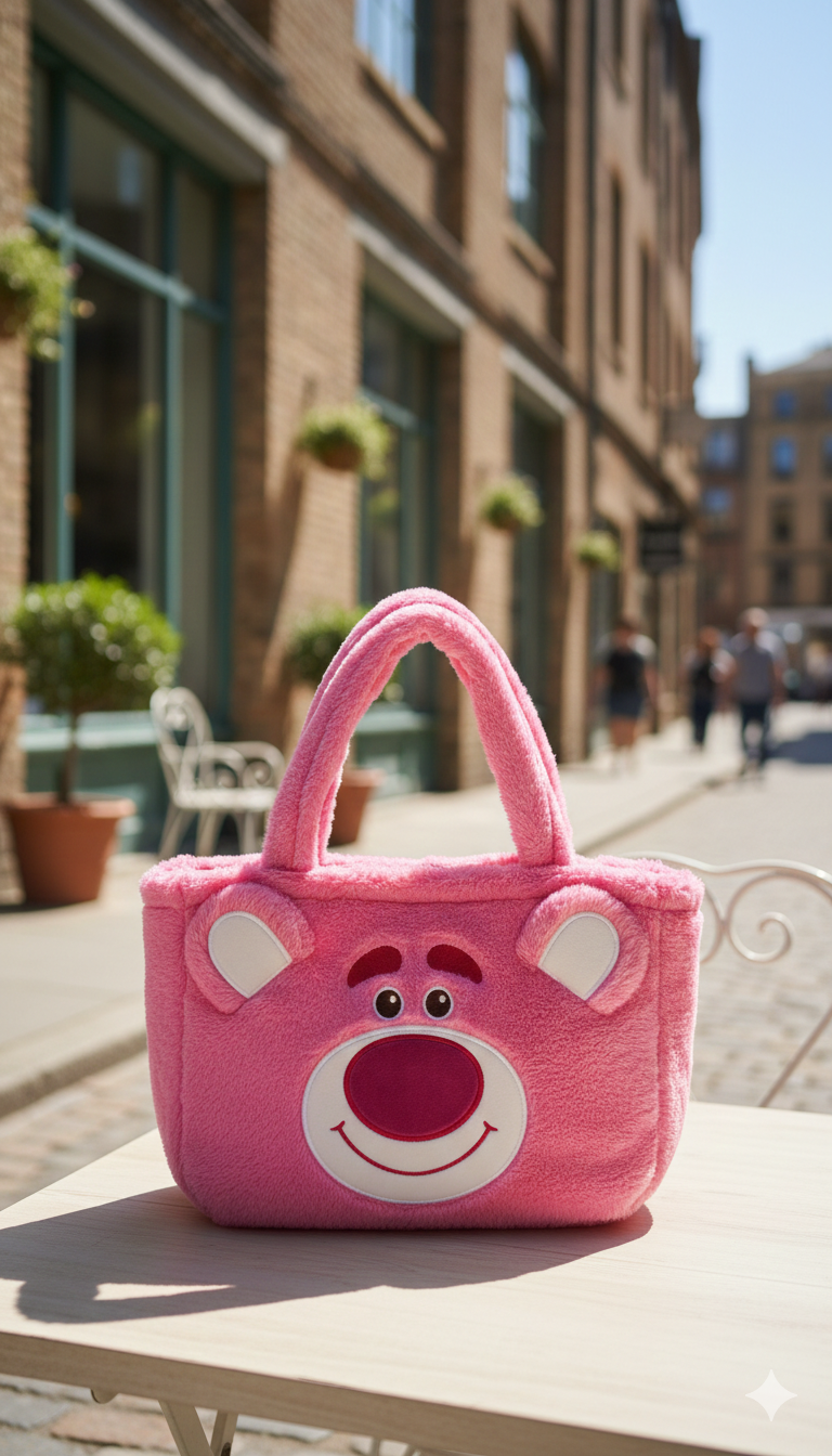 Handbag Soft Pink and Perfectly Cute  bag  ZTS-CR-033