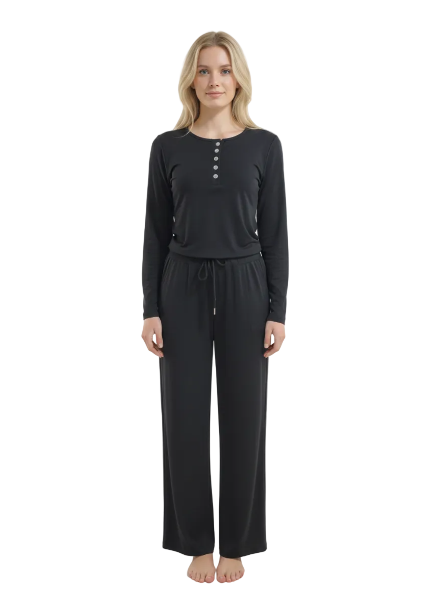 Losha Essence Lounge Set-Black