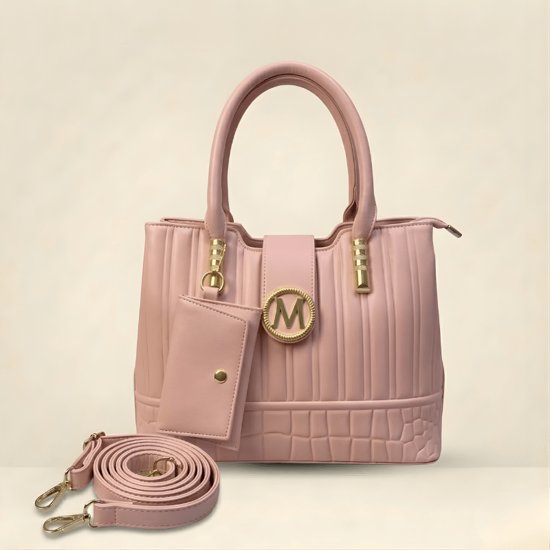 Premium Quilted Ladies Hand Bag With Pouch ZTS-CR-141