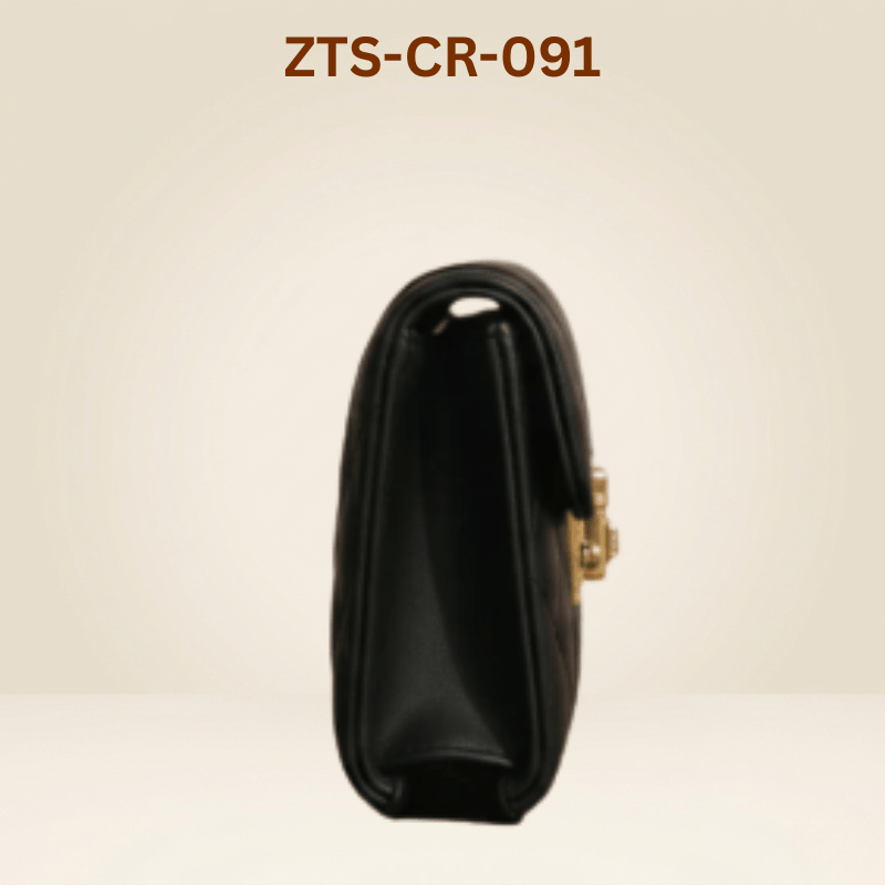 Elegant Pista Green Quilted Handbag ZTS-CR-091