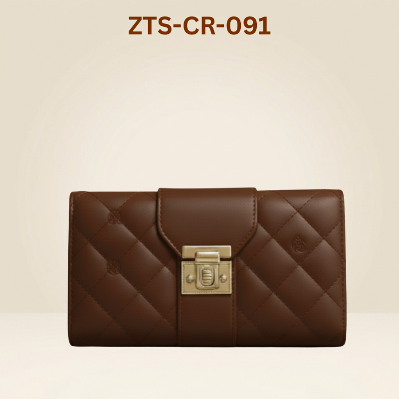 Elegant Pista Green Quilted Handbag ZTS-CR-091
