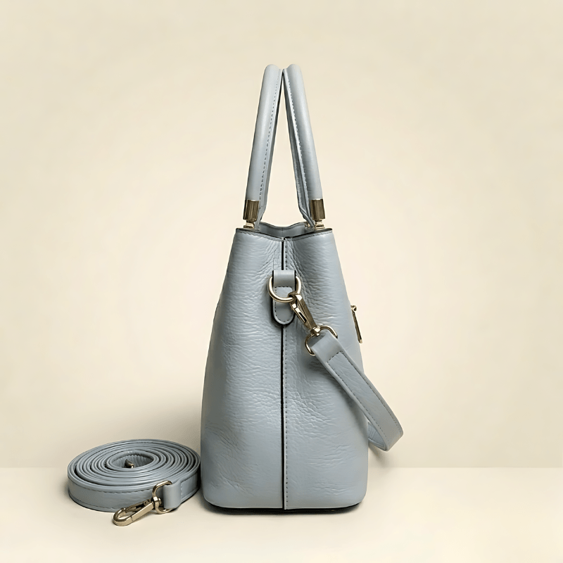 Luxury Textured Ladies Handbag With Matching Pouch ZTS-CR-152