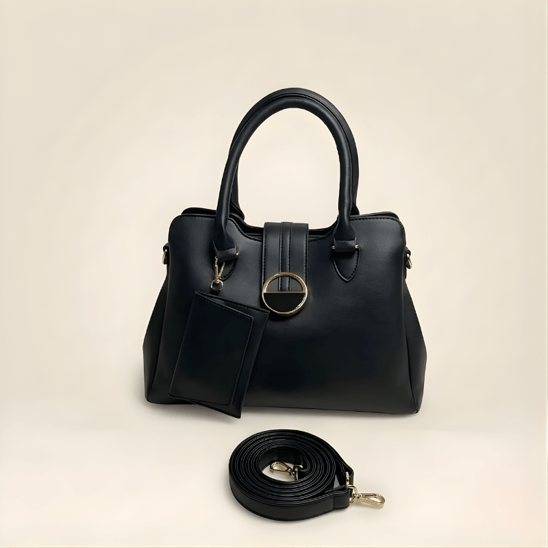 Luxury Smooth Ladies hand Bag With mini Pouch ZTS-CR-155